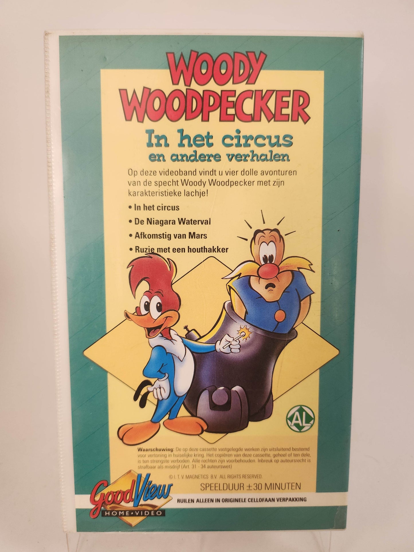Woody Woodpecker in het Circus VHS Kids - Feniks Gameshop