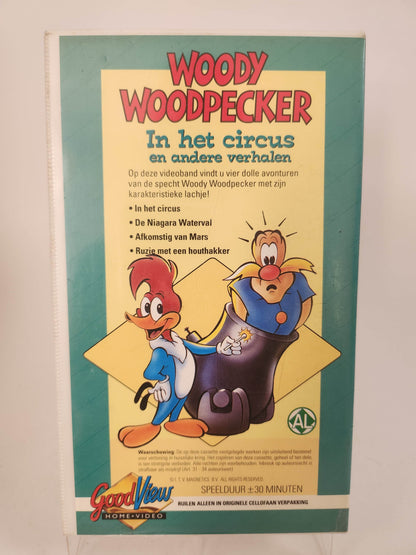 Woody Woodpecker in het Circus VHS Kids - Feniks Gameshop
