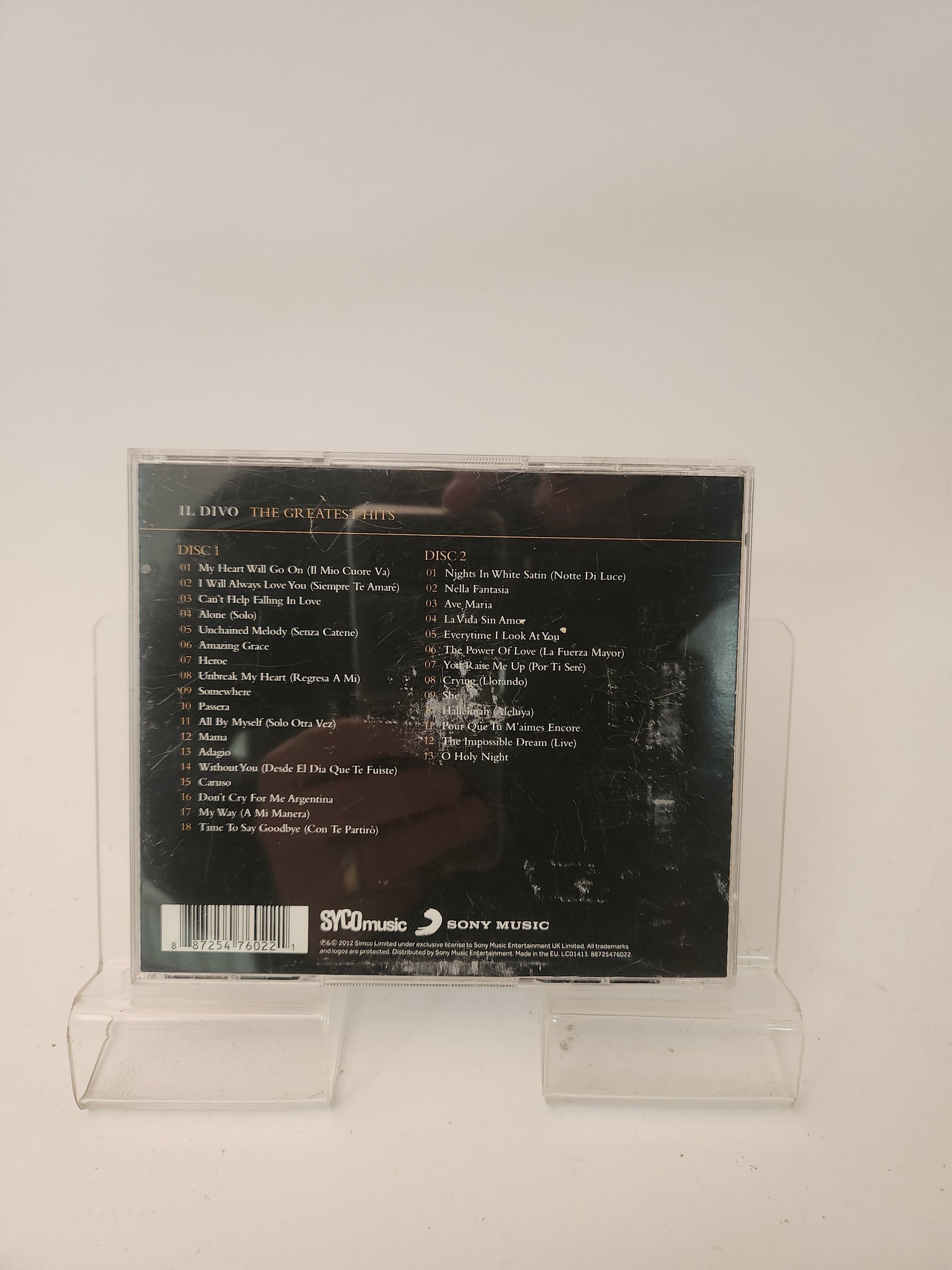 Il Divo Greatest Hits CD