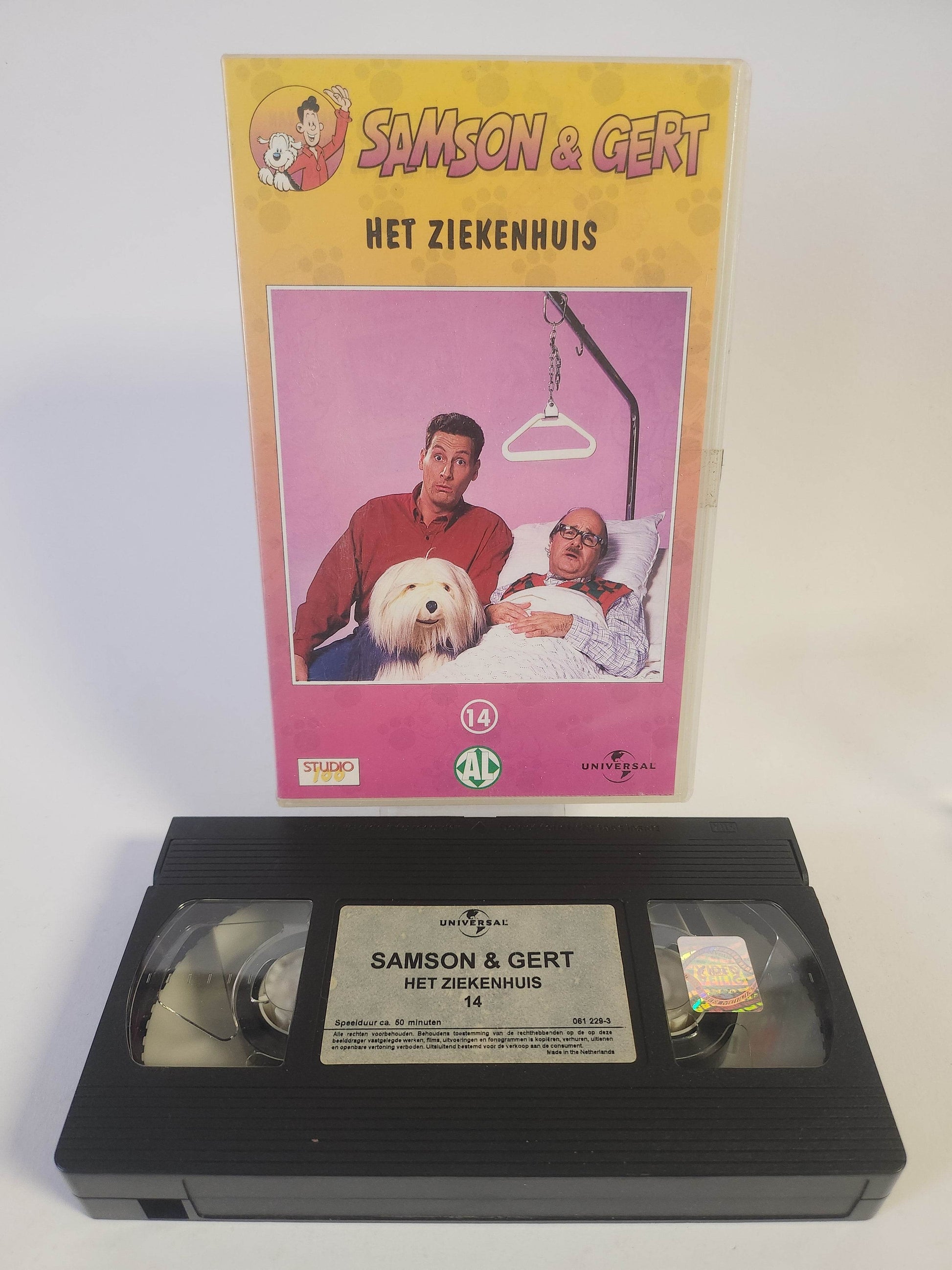 Samson & Gert in het Ziekenhuis Deel 14 VHS - Feniks Gameshop