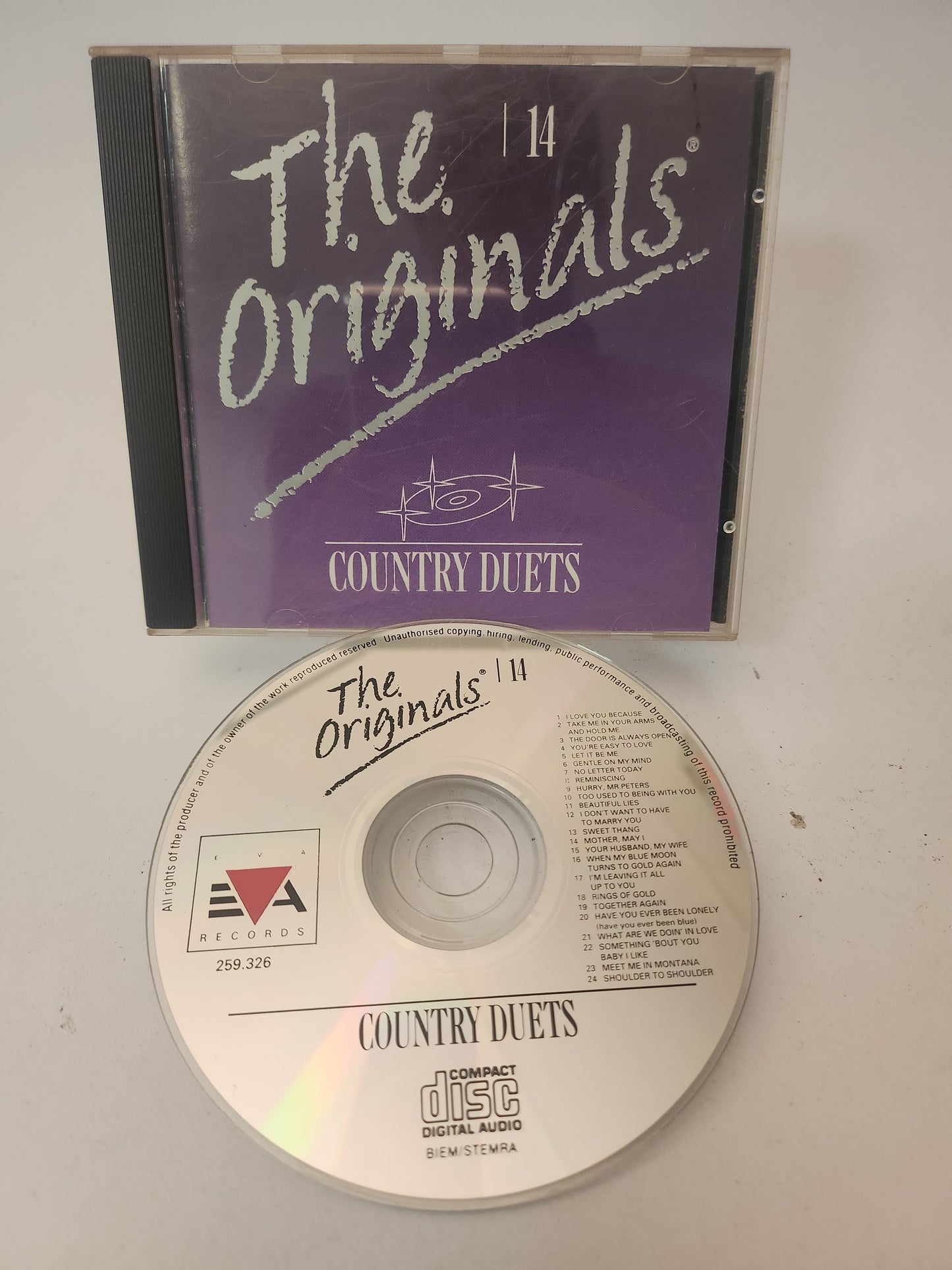 Originals Country Duets Volume 14 CD