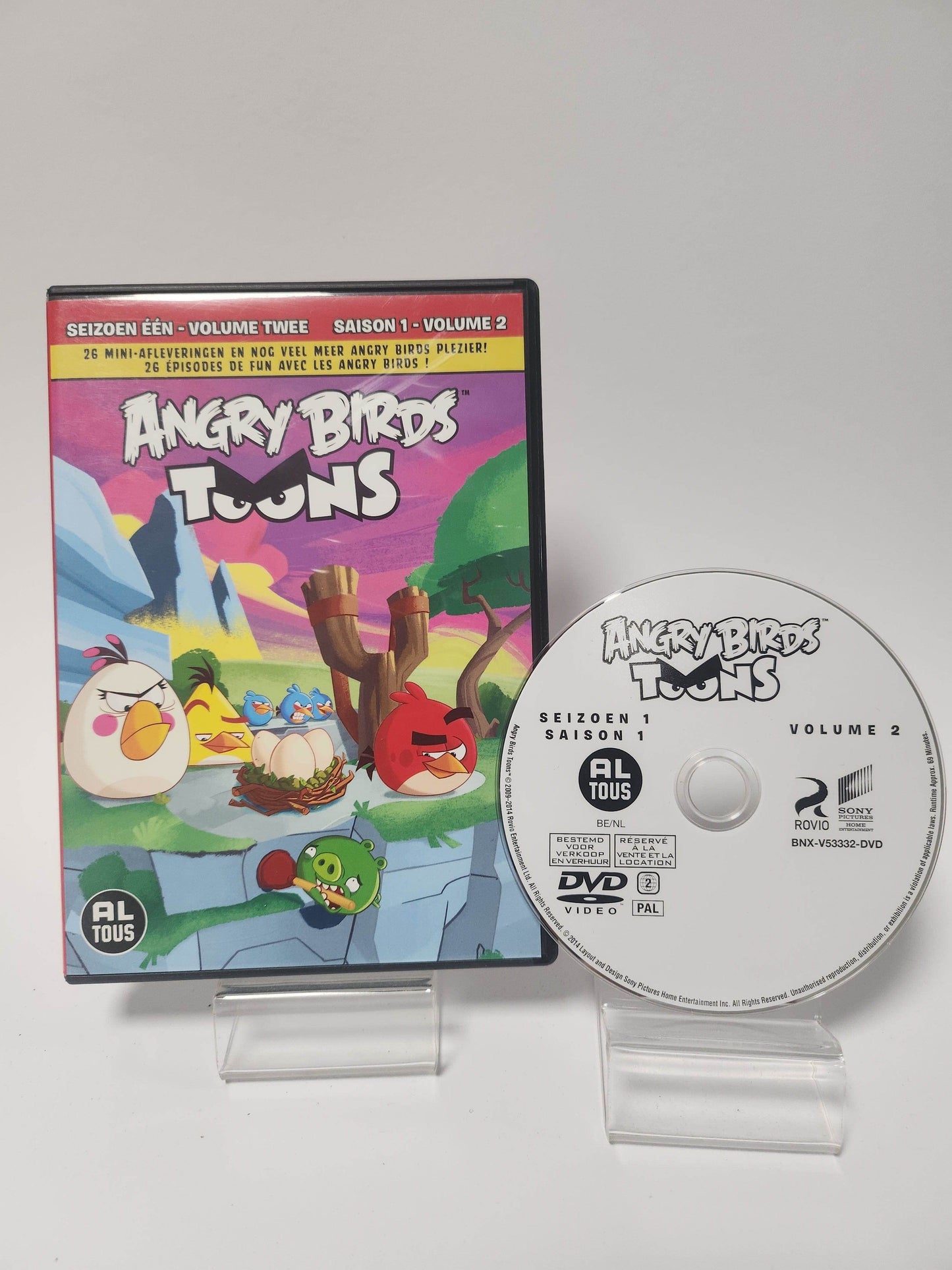 Angry Birds Toons Seizoen 1 Volume 2 DVD Kids - Feniks Gameshop