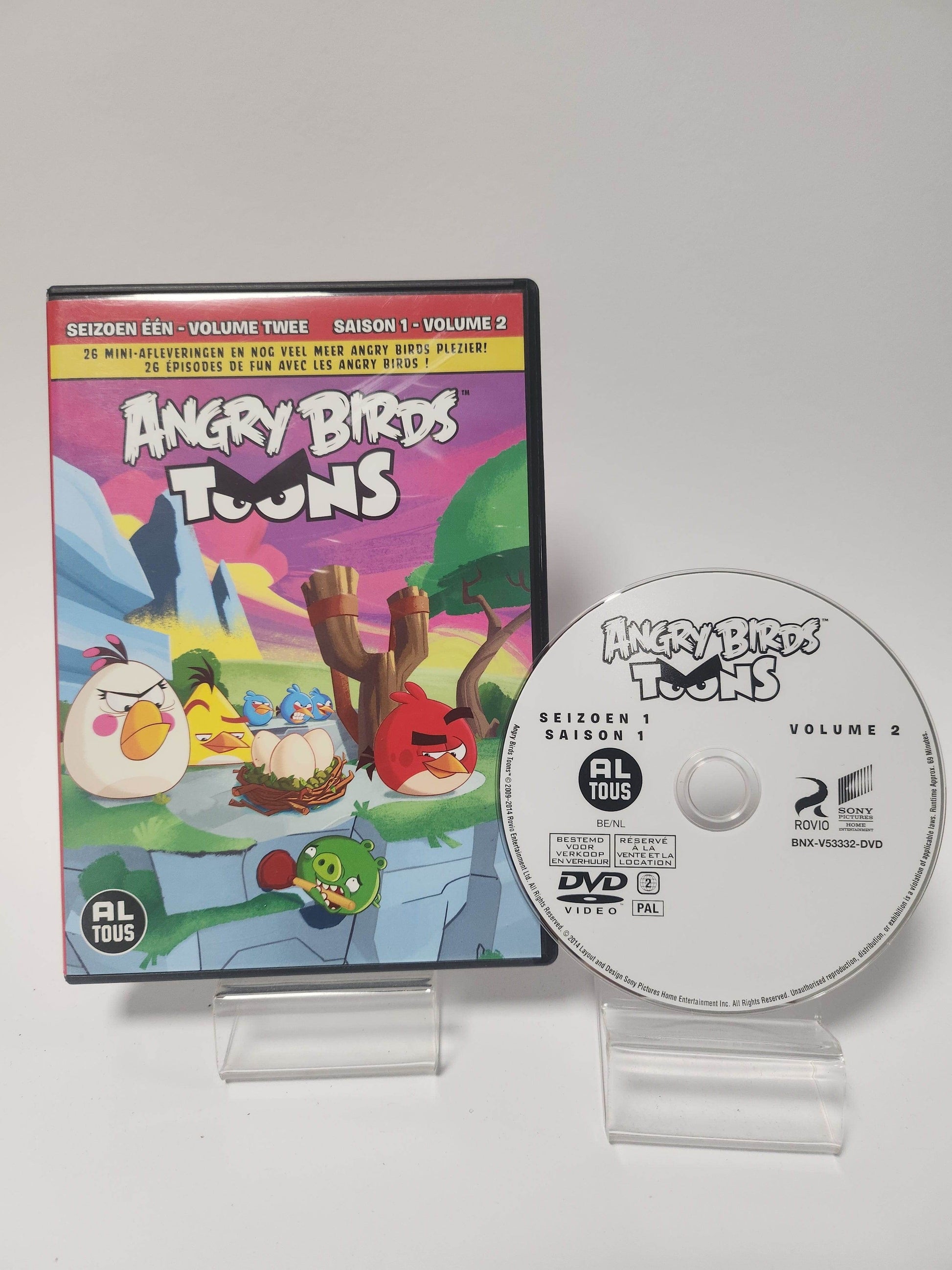 Angry Birds Toons Seizoen 1 Volume 2 DVD Kids - Feniks Gameshop
