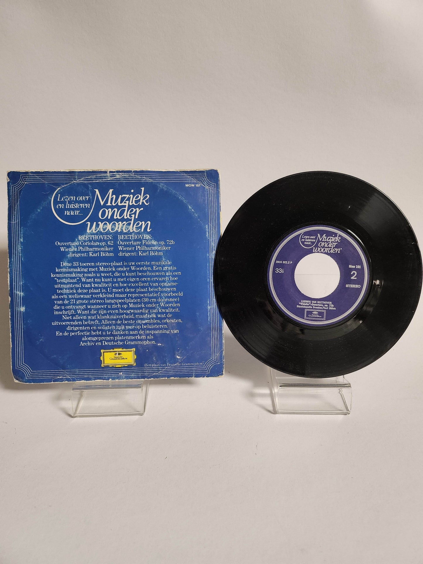 Muziek onder Woorden Beethoven Single Vinyl - Feniks Gameshop