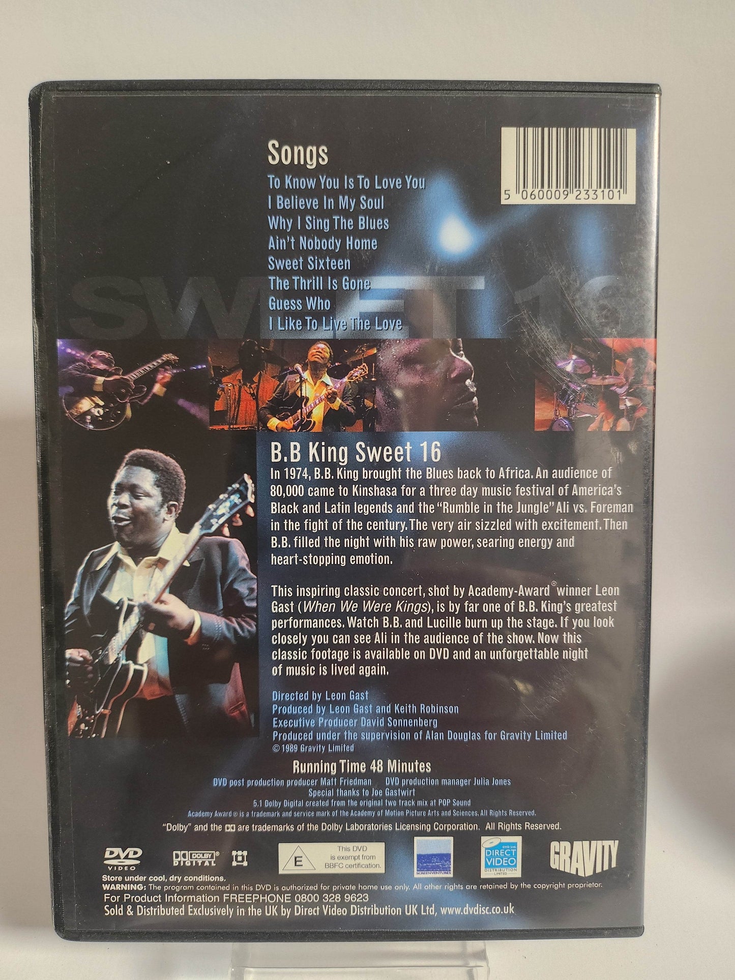 BB King: Sweet 16 DVD - Feniks Gameshop