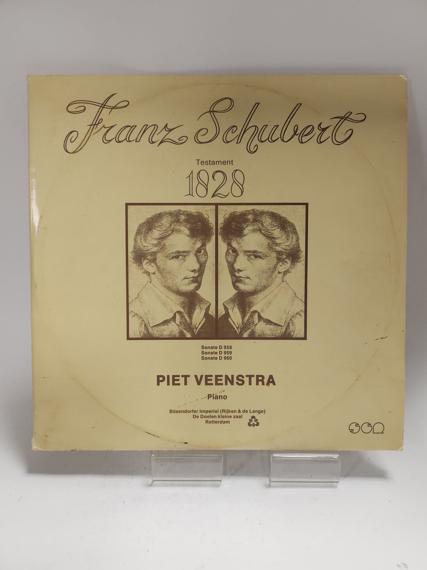 Piet Veenstra: Franz Schubert LP Vinyl