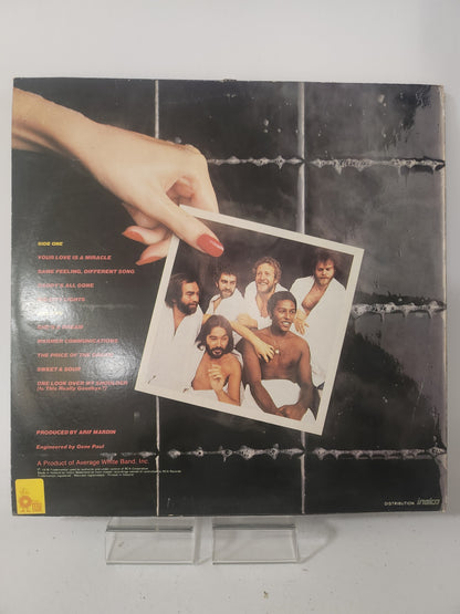 Warmer Communications: Average White Band LP Vinyl