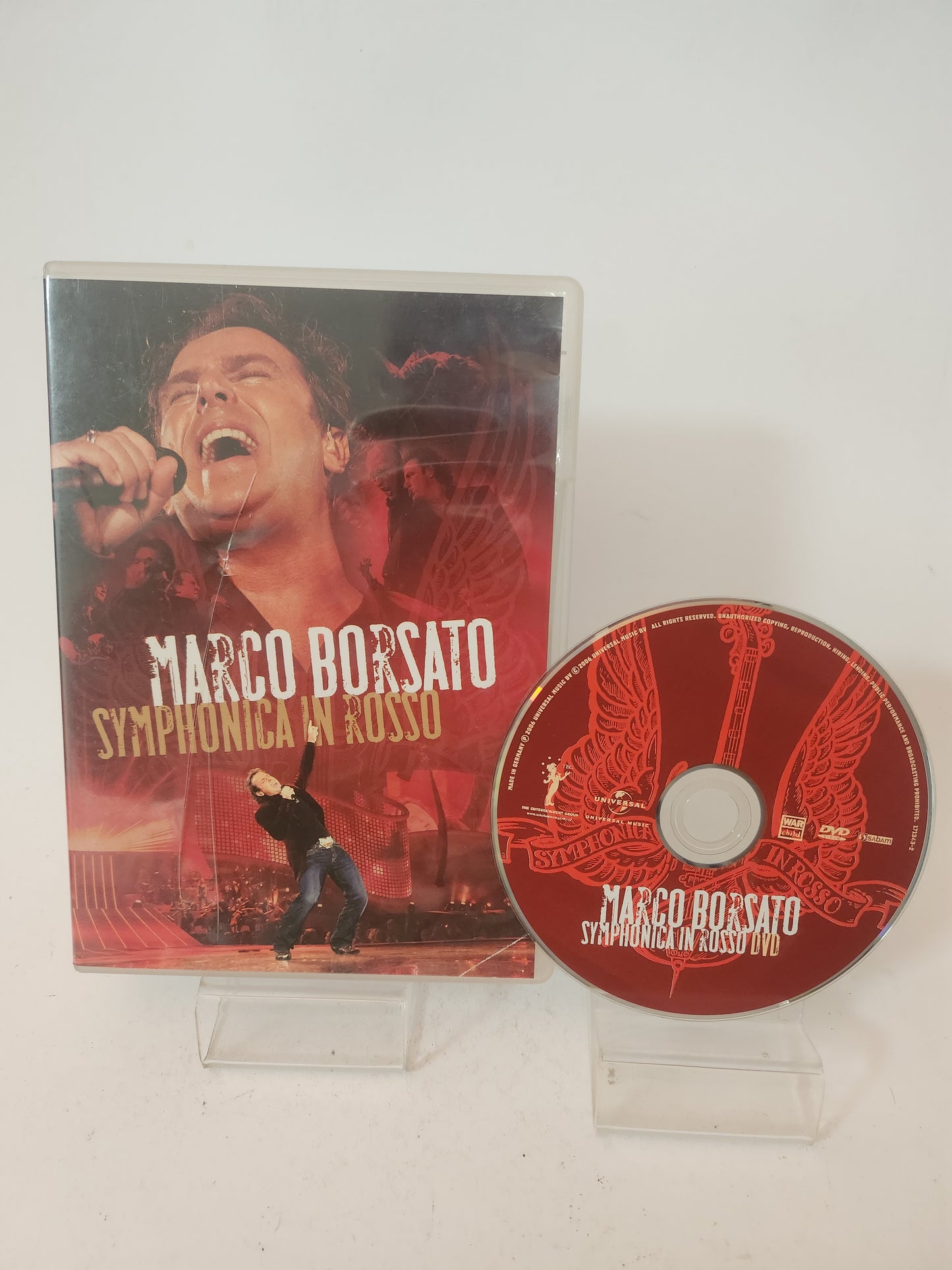 Marco Borsato: Symphonica in Rosso Dvd Muziek