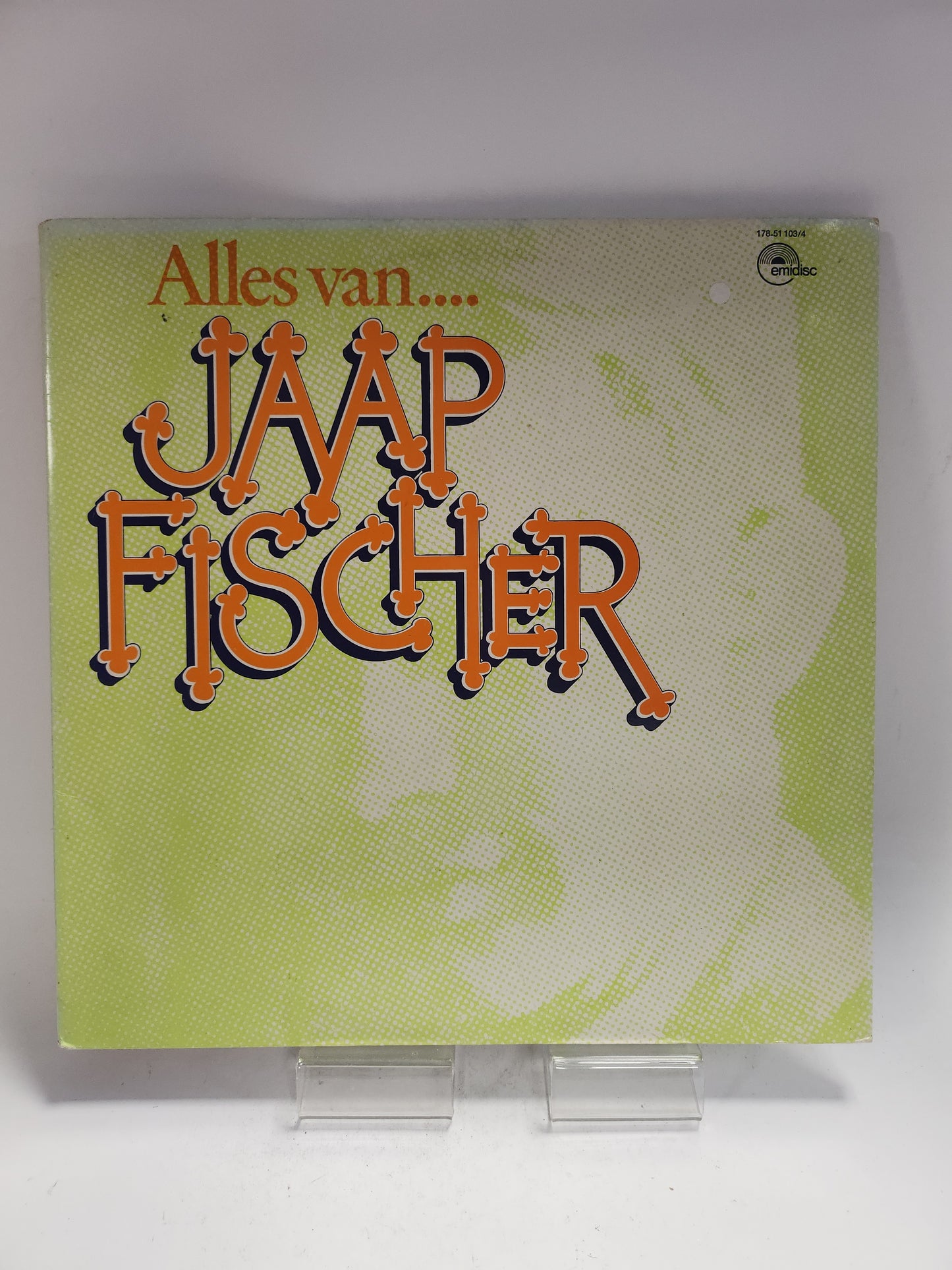 Jaap Fischer "Alles van": de Laatste Keer LP Vinyl