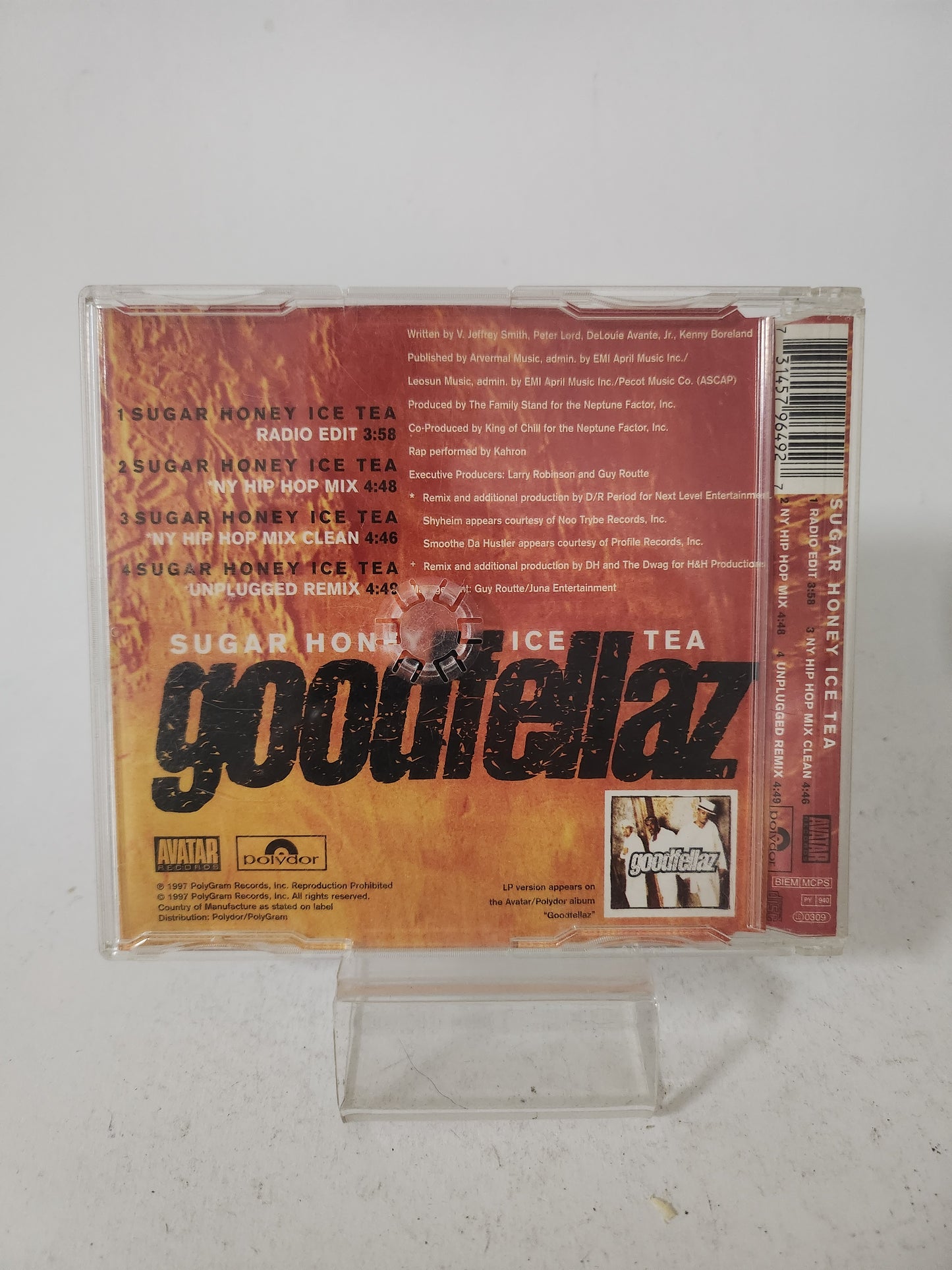Goodfellaz: Sugar Honey Ice Tea CD Single
