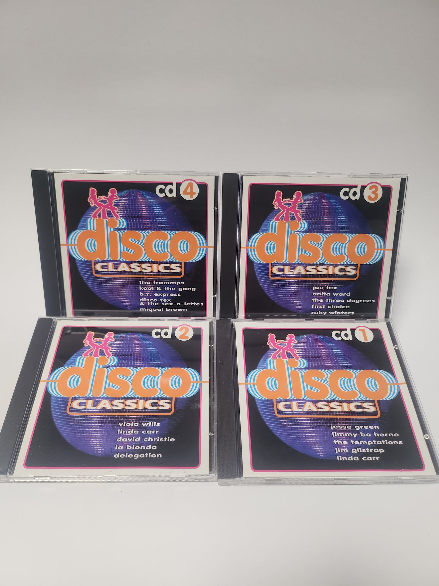 Disco Classics 4 Box CD