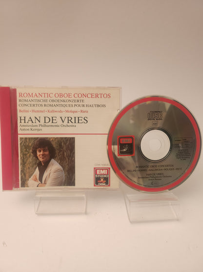 Han de Vries: Romantic Oboe Concertos CD