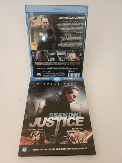 Seeking Justice + Slipcover Blu-Ray