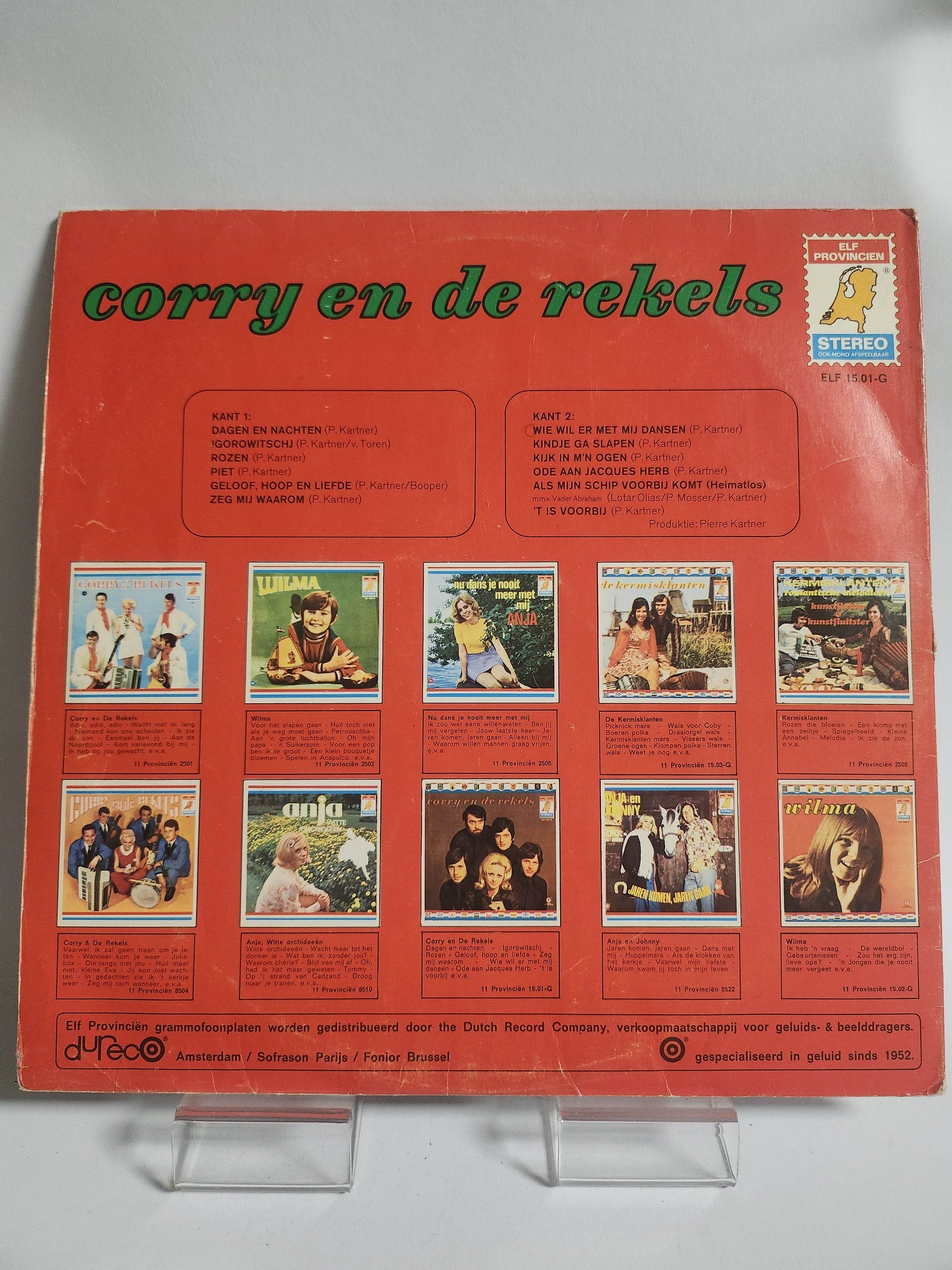 Corry en de Rekels LP Vinyl - Feniks Gameshop
