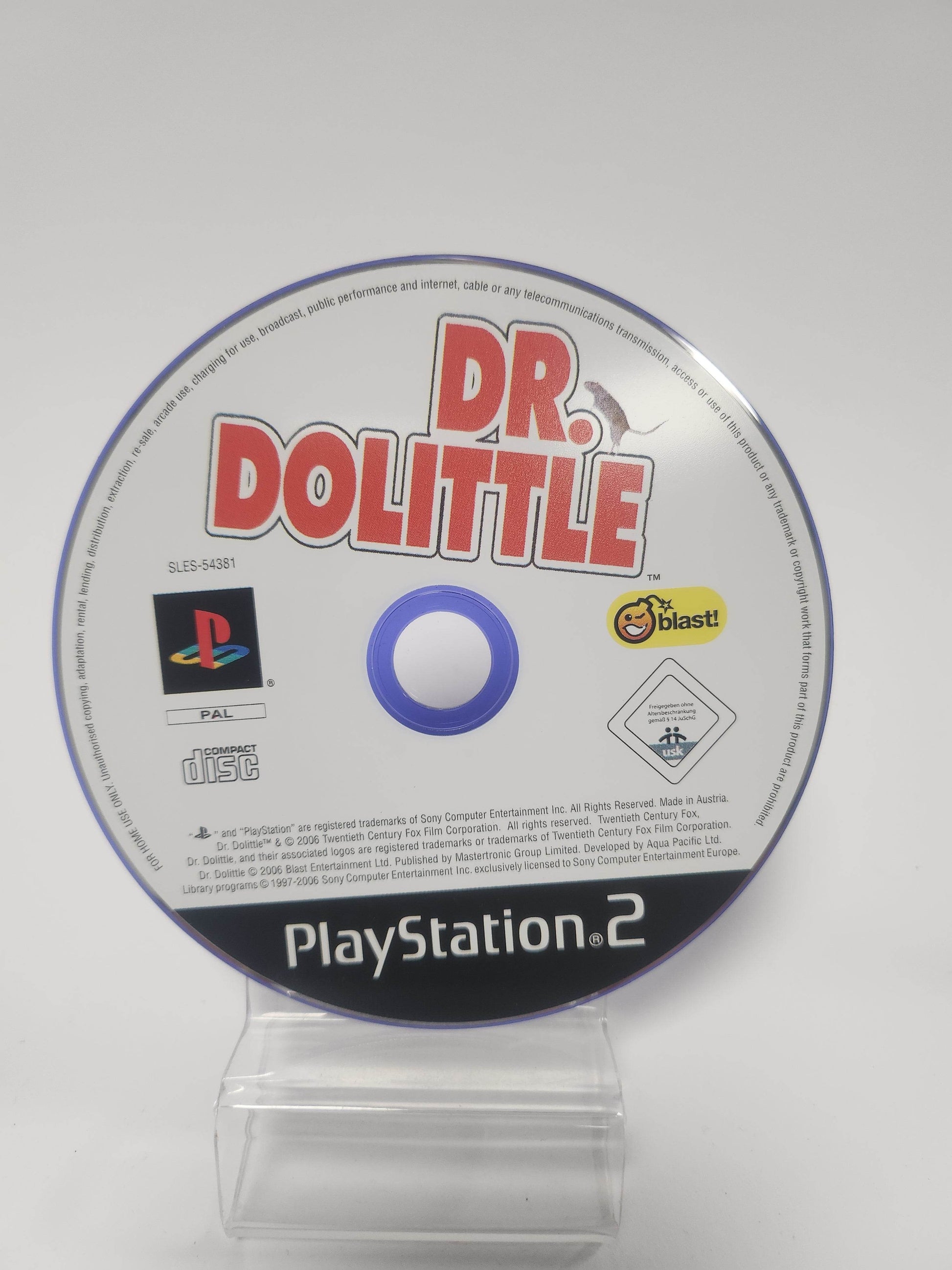 Dr Dolittle (Disc Only) PlayStation 2 - Feniks Gameshop