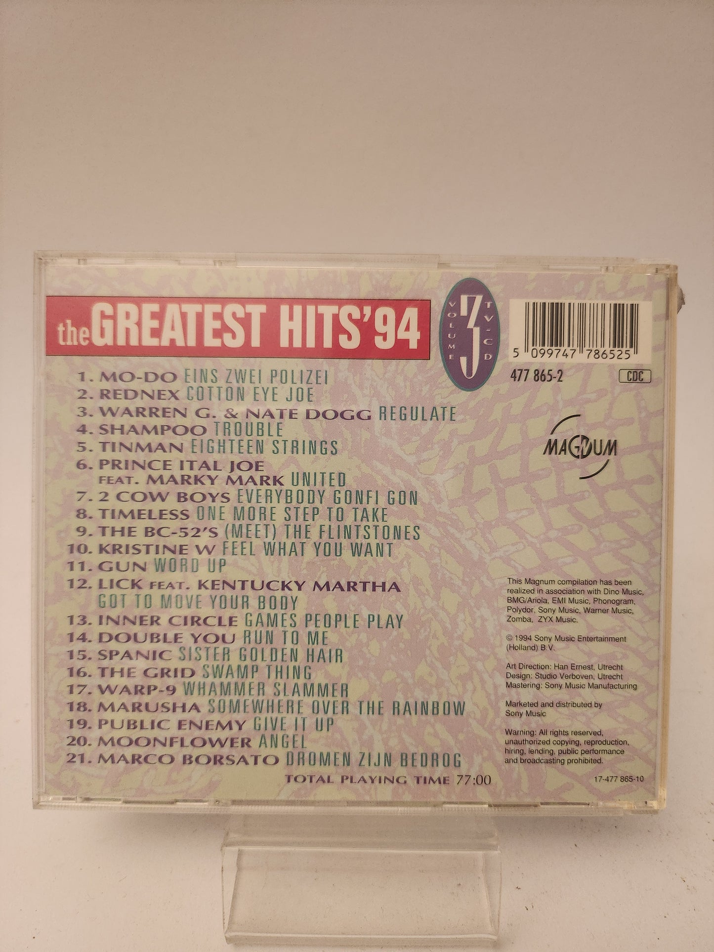 Greatest Hits '94 Volume 3 CD