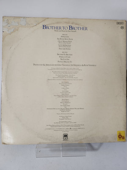Brother in Brother: Gino Vannelli LP Vinyl