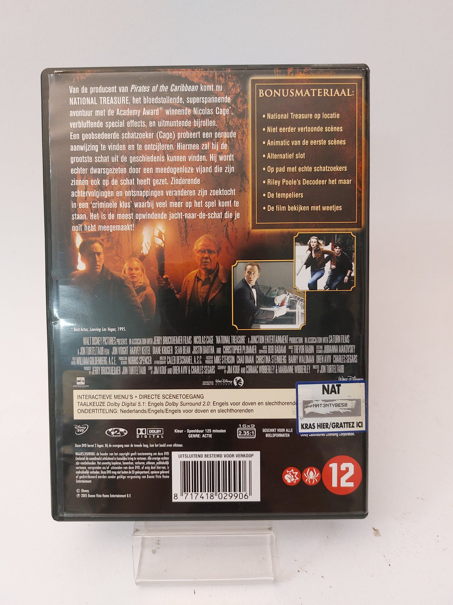 National Treasure Dvd