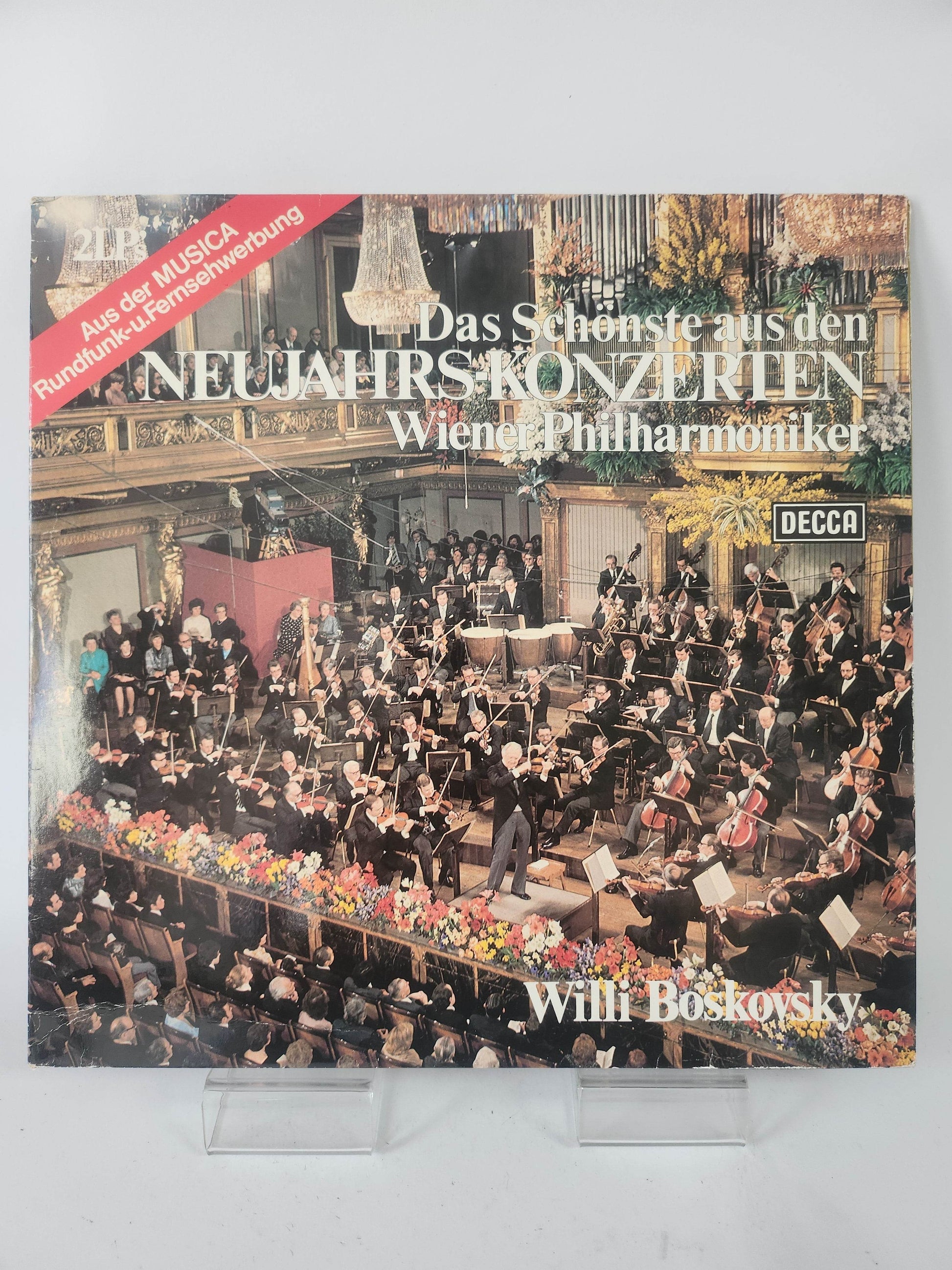 Neujahrs-Konzerten Wiener Philharmoniker: Willi Boskovsky 2LP Vinyl - Feniks Gameshop