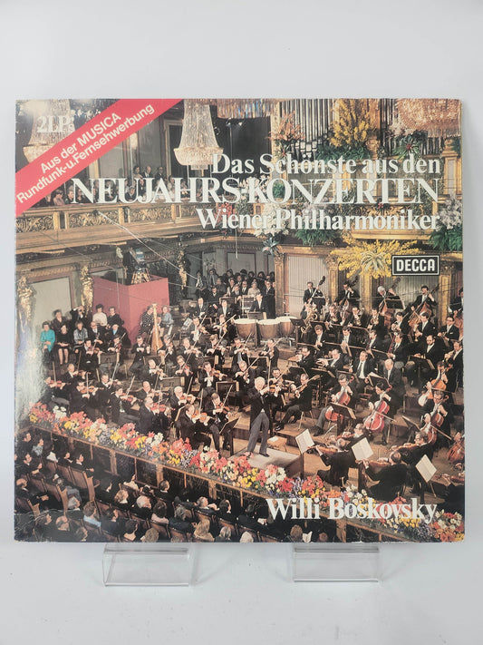 Neujahrs-Konzerten Wiener Philharmoniker: Willi Boskovsky 2LP Vinyl - Feniks Gameshop