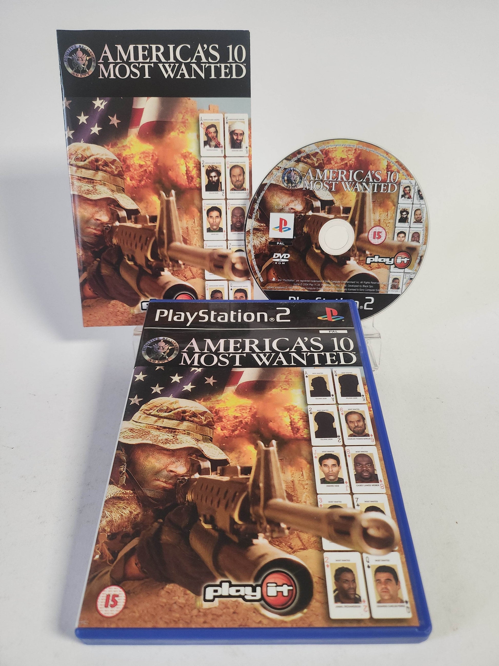 America's 10 Most Wanted Playstation 2 - Feniks Gameshop