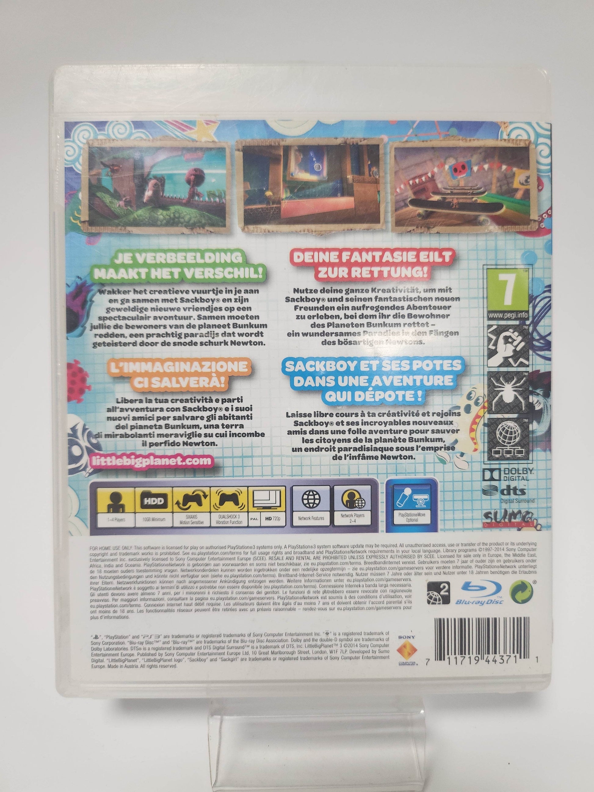 Little Big Planet 3 (No Book) PlayStation 3 - Feniks Gameshop