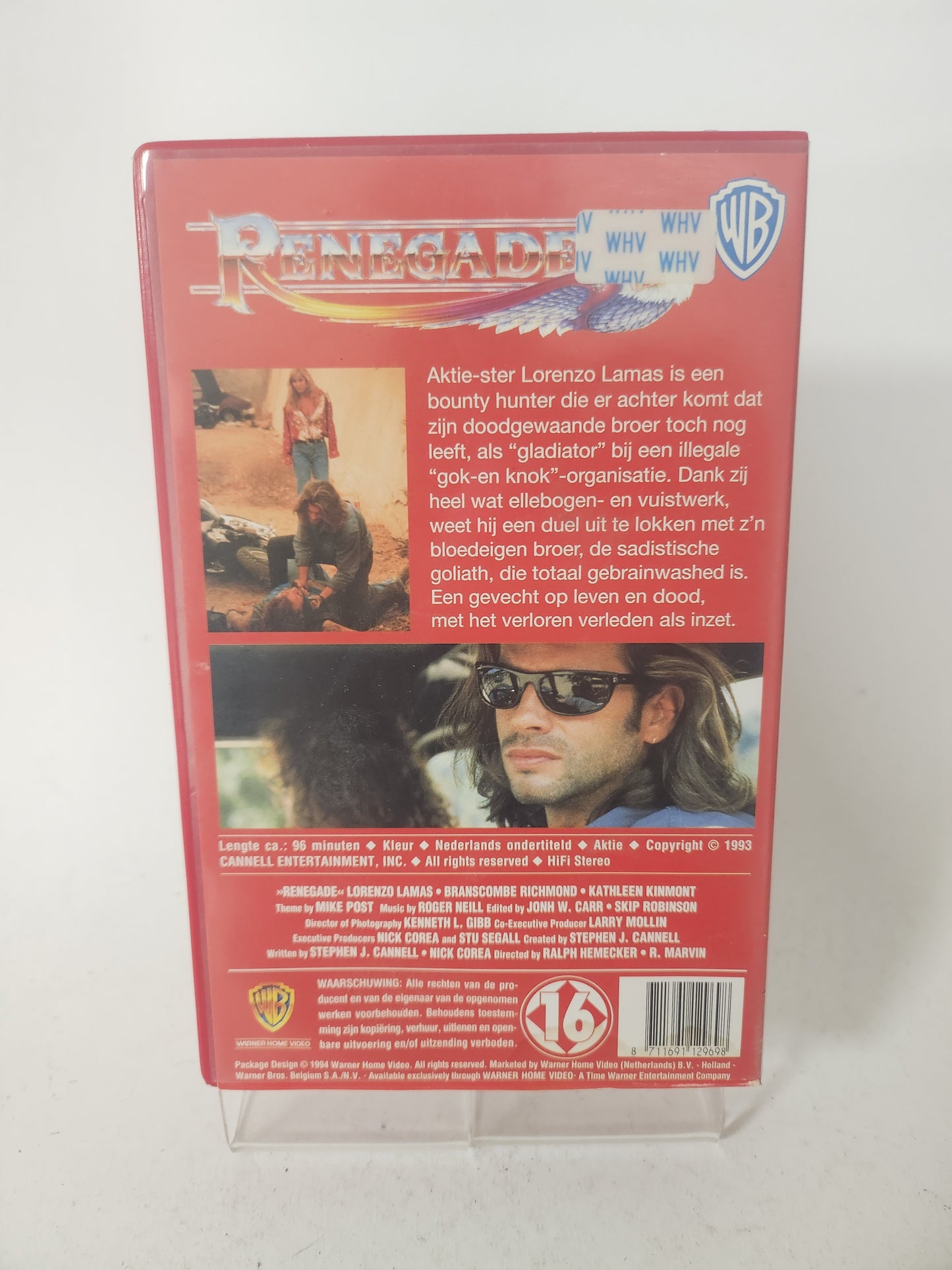 Renegade geseald VHS