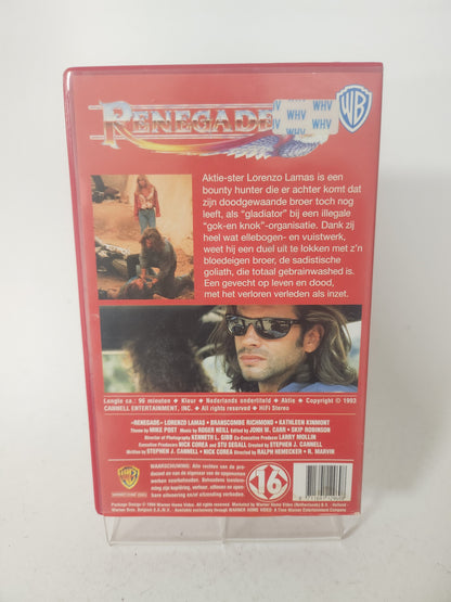 Renegade geseald VHS