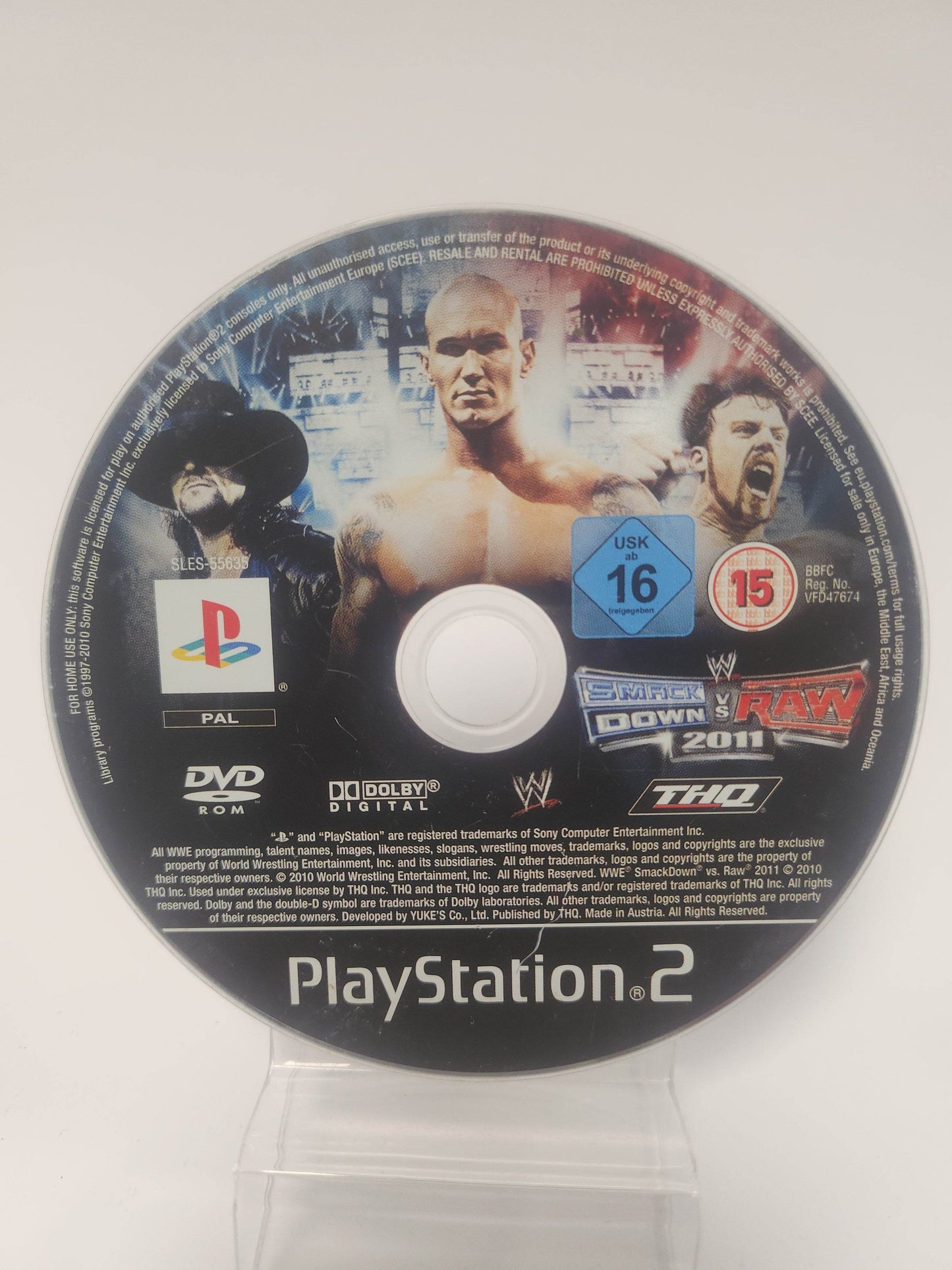 WWE Smackdown vs Raw 2011 (Disc Only) PlayStation 2 - Feniks Gameshop