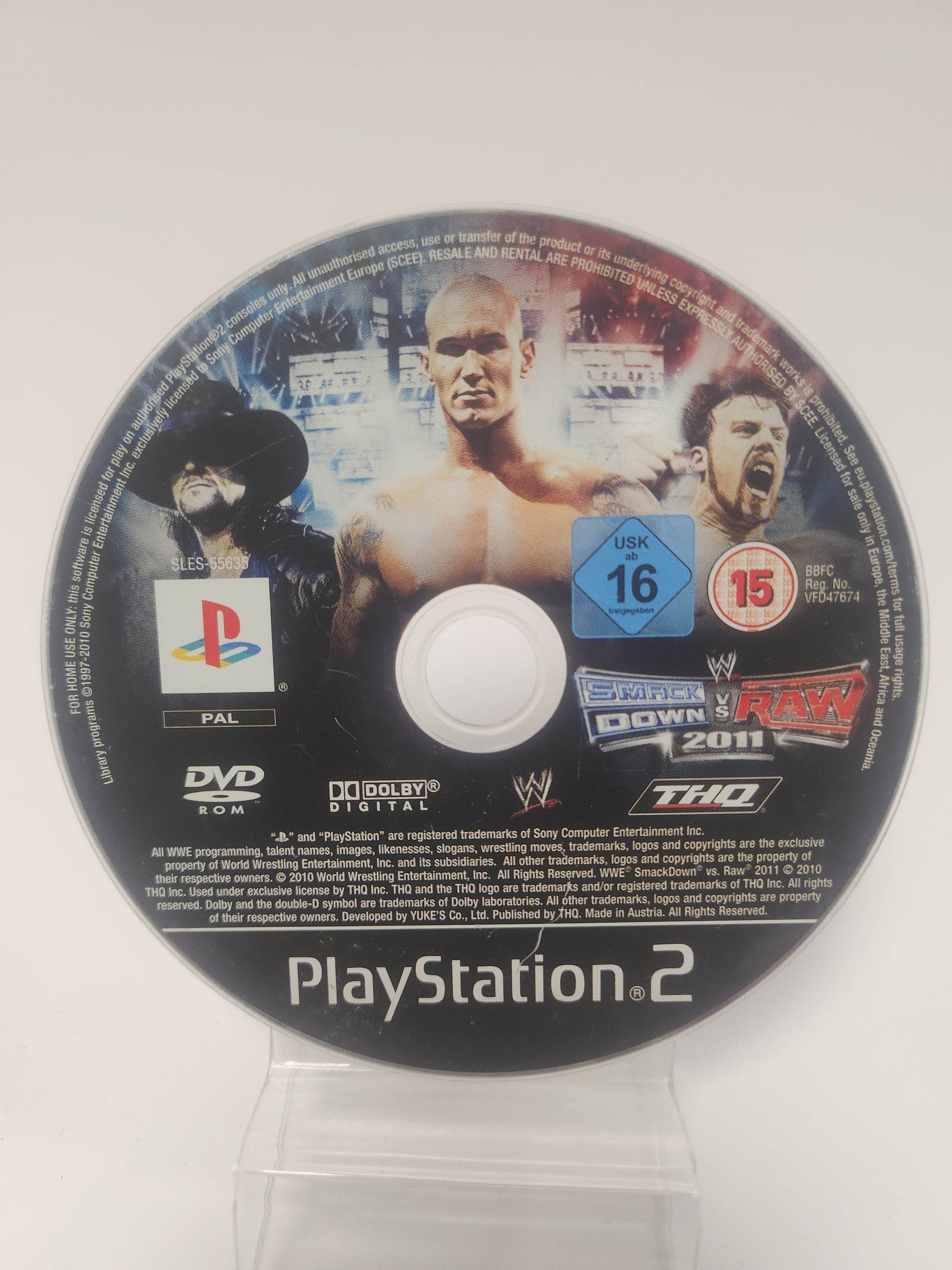 WWE Smackdown vs Raw 2011 (Disc Only) PlayStation 2 - Feniks Gameshop