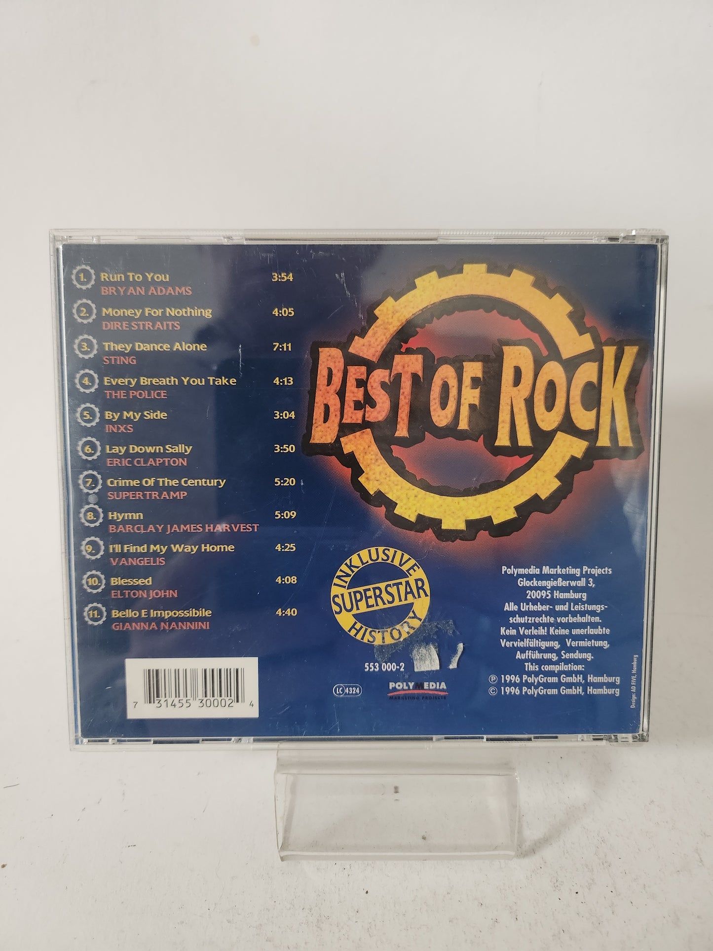 Best of Rock CD
