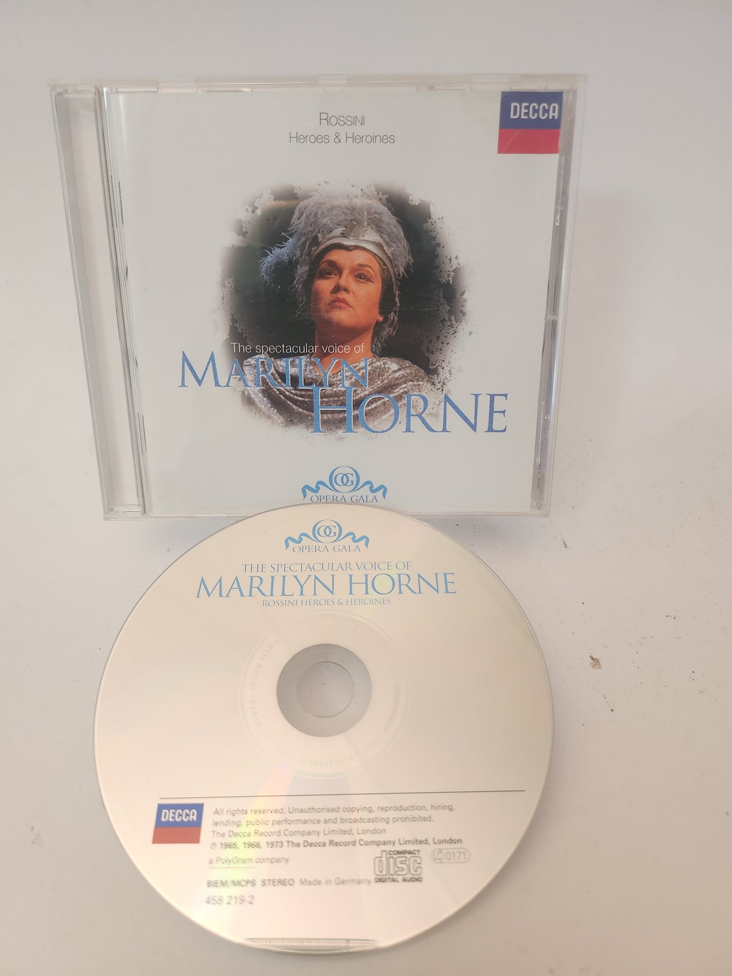 Marilyn Horne: Rossini Heroes & Heroines CD