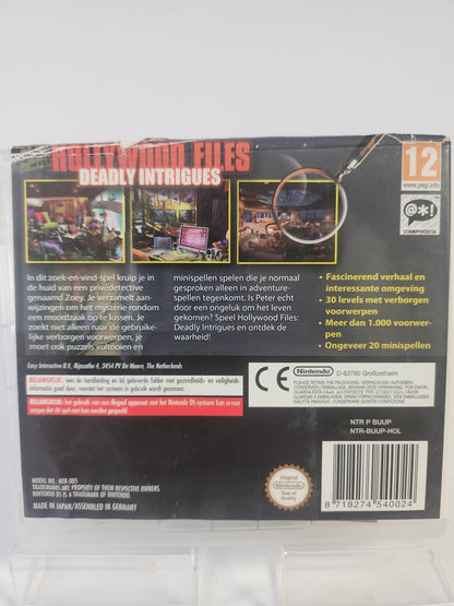 Hollywood Files Deadly Intrigues Nintendo DS - Feniks Gameshop