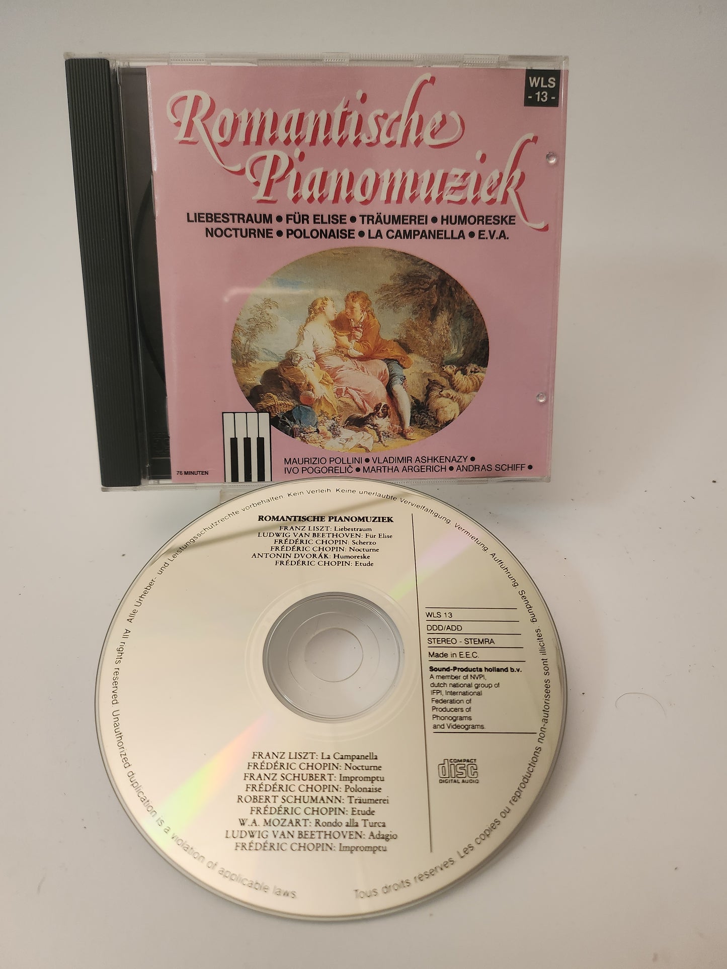 Romantische Pianomuziek CD