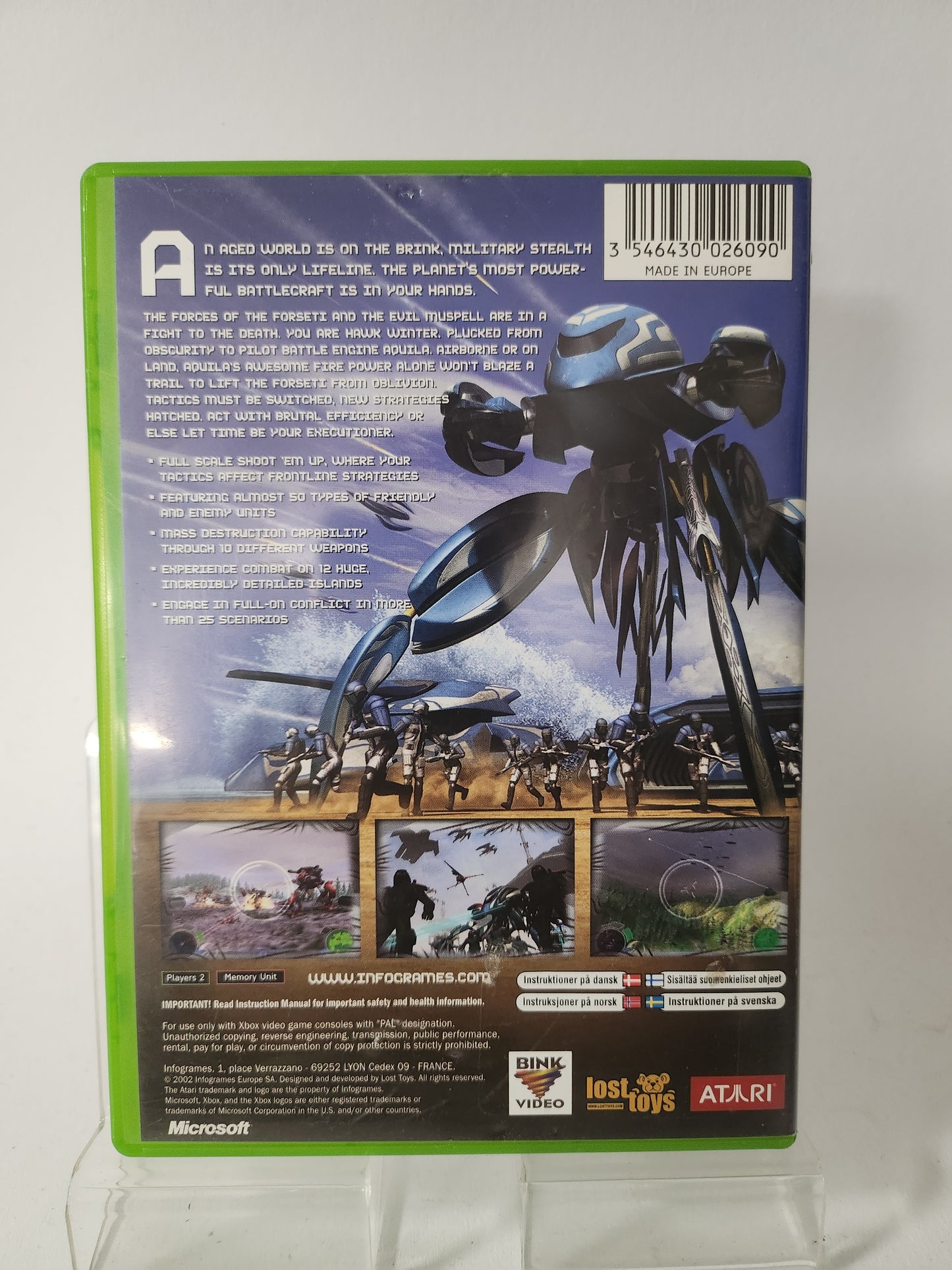 Battle Engine Aquila Xbox Original