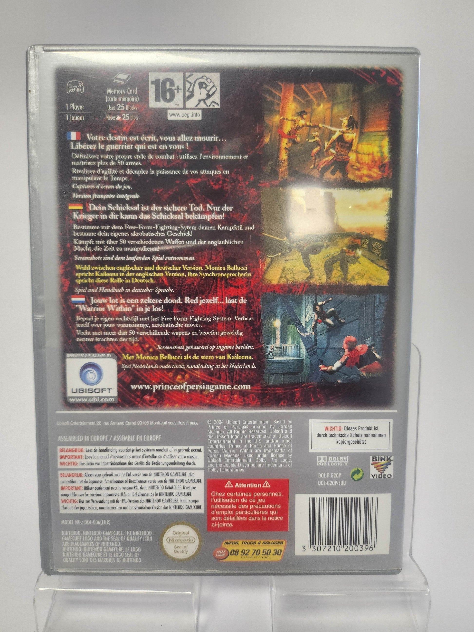 Prince of Persia Warrior Within Player's Choise Nintendo Gamecube - Feniks Gameshop