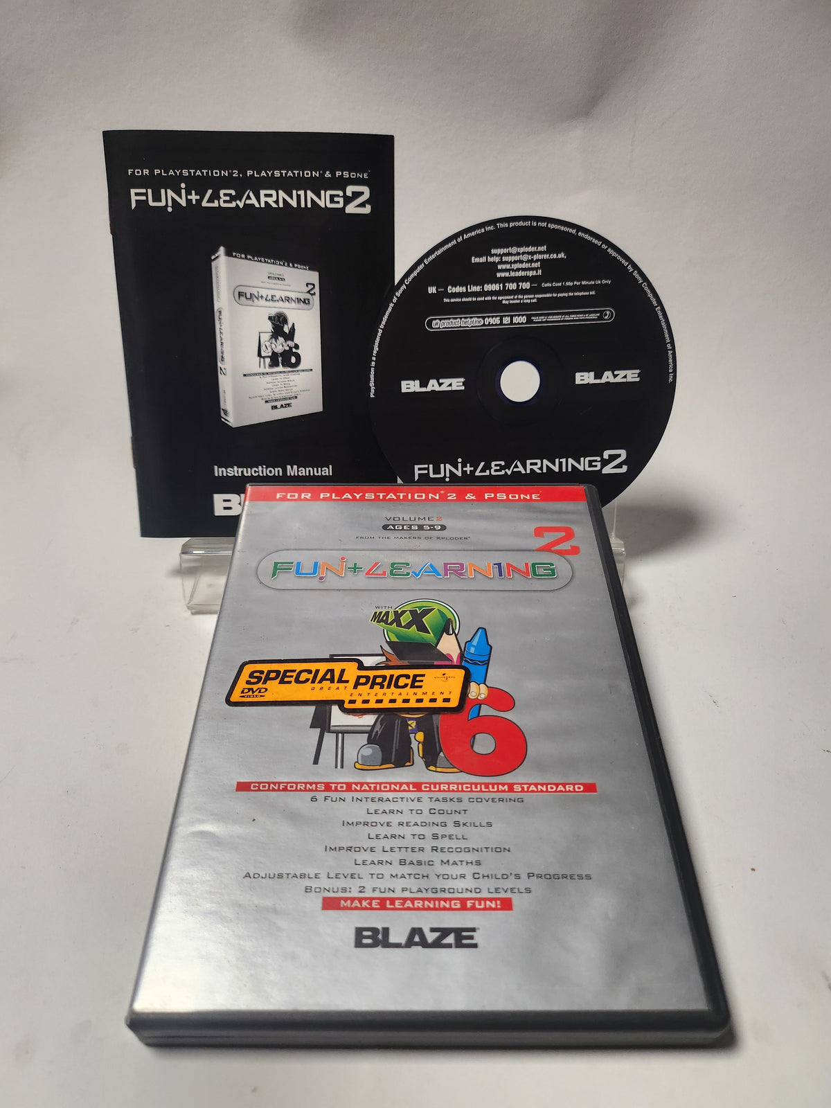Fun & Learning Volume 2 Playstation 2 & Ps One