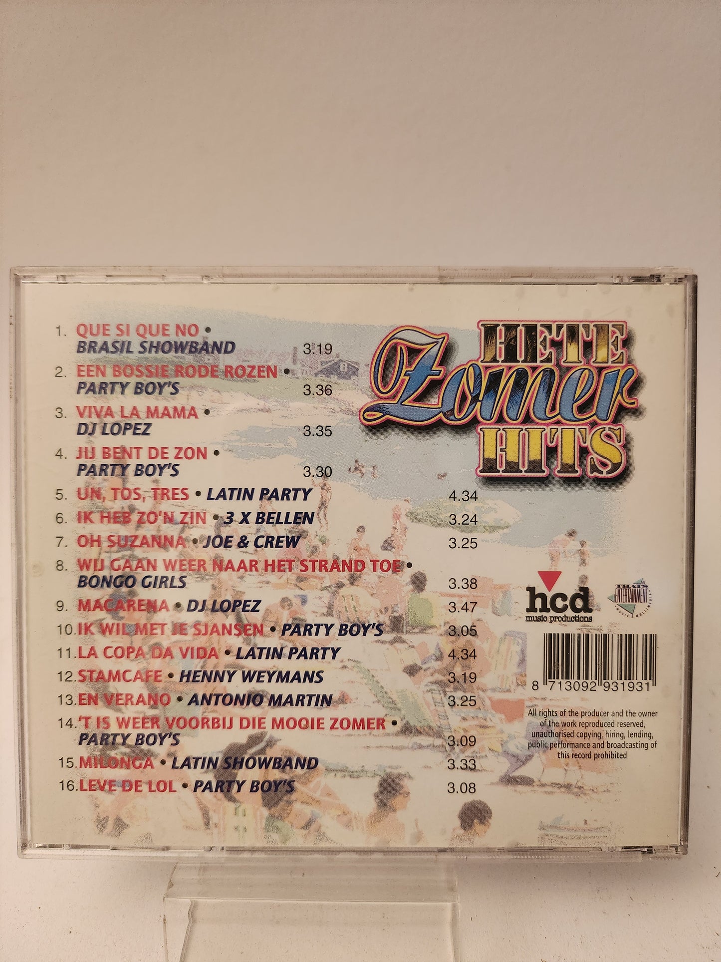 Hete Zomer Hits CD