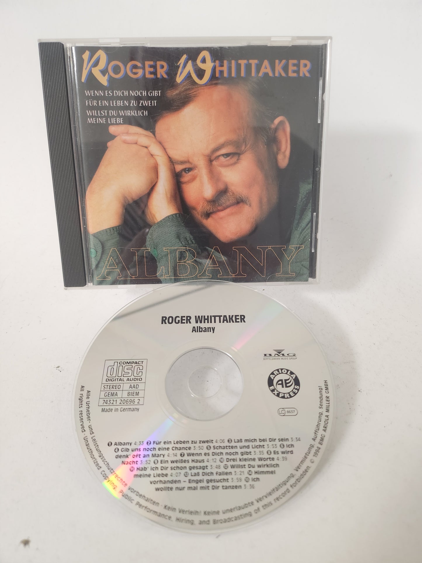 Roger Whittaker: Albany CD