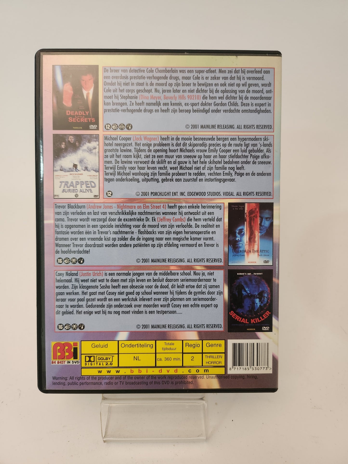 4 in 1 Films Dvd Box