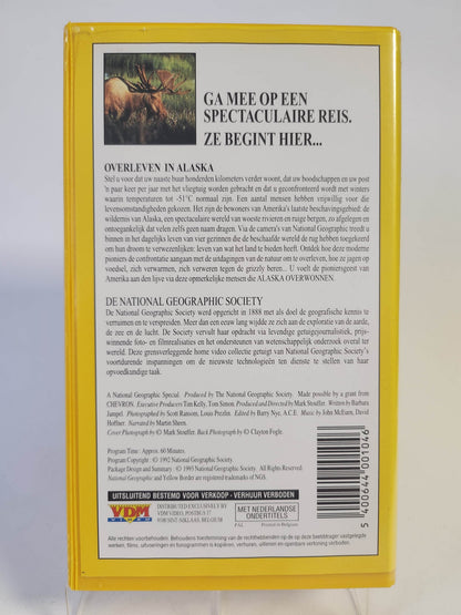 National Geographic: Overleven in Alaska VHS - Feniks Gameshop