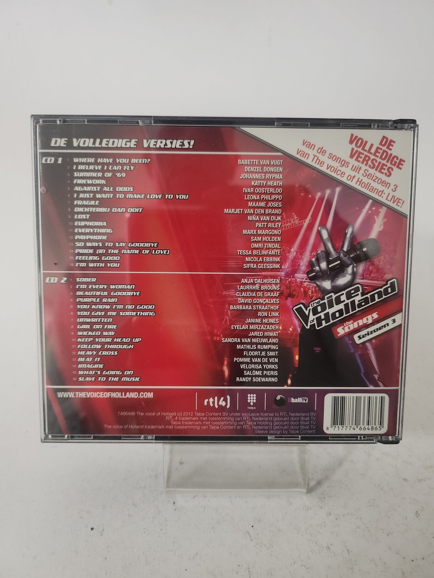 Voice of Holland the Songs: Seizoen 3 CD Box