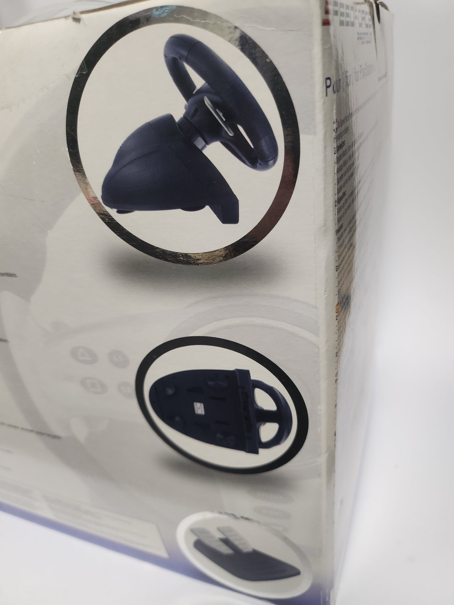 BigBen SpeedForce Premium Wheel & Pedals Boxed Playstation 2