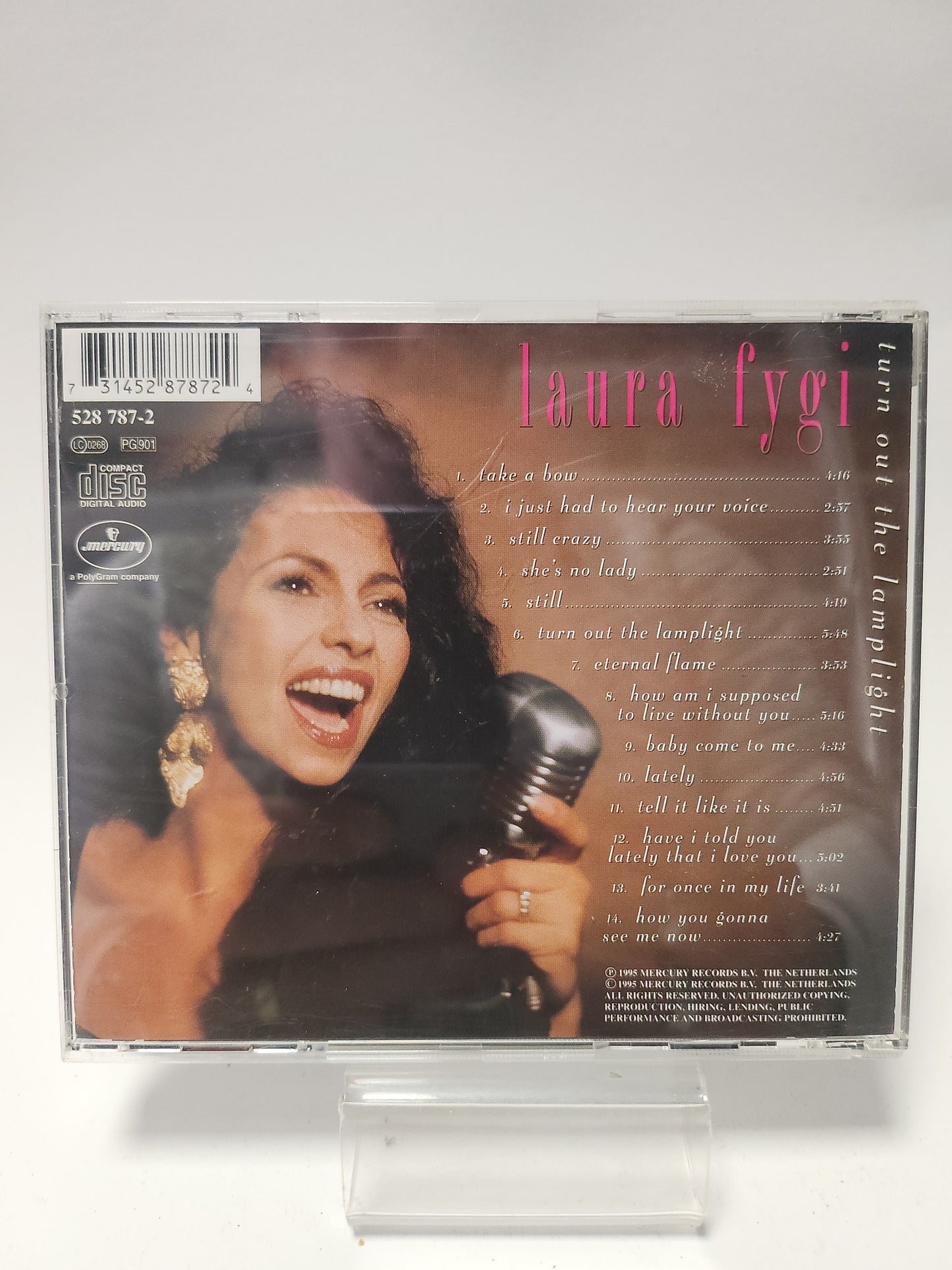 Laura Fygi: Turn Out the Lamplight CD