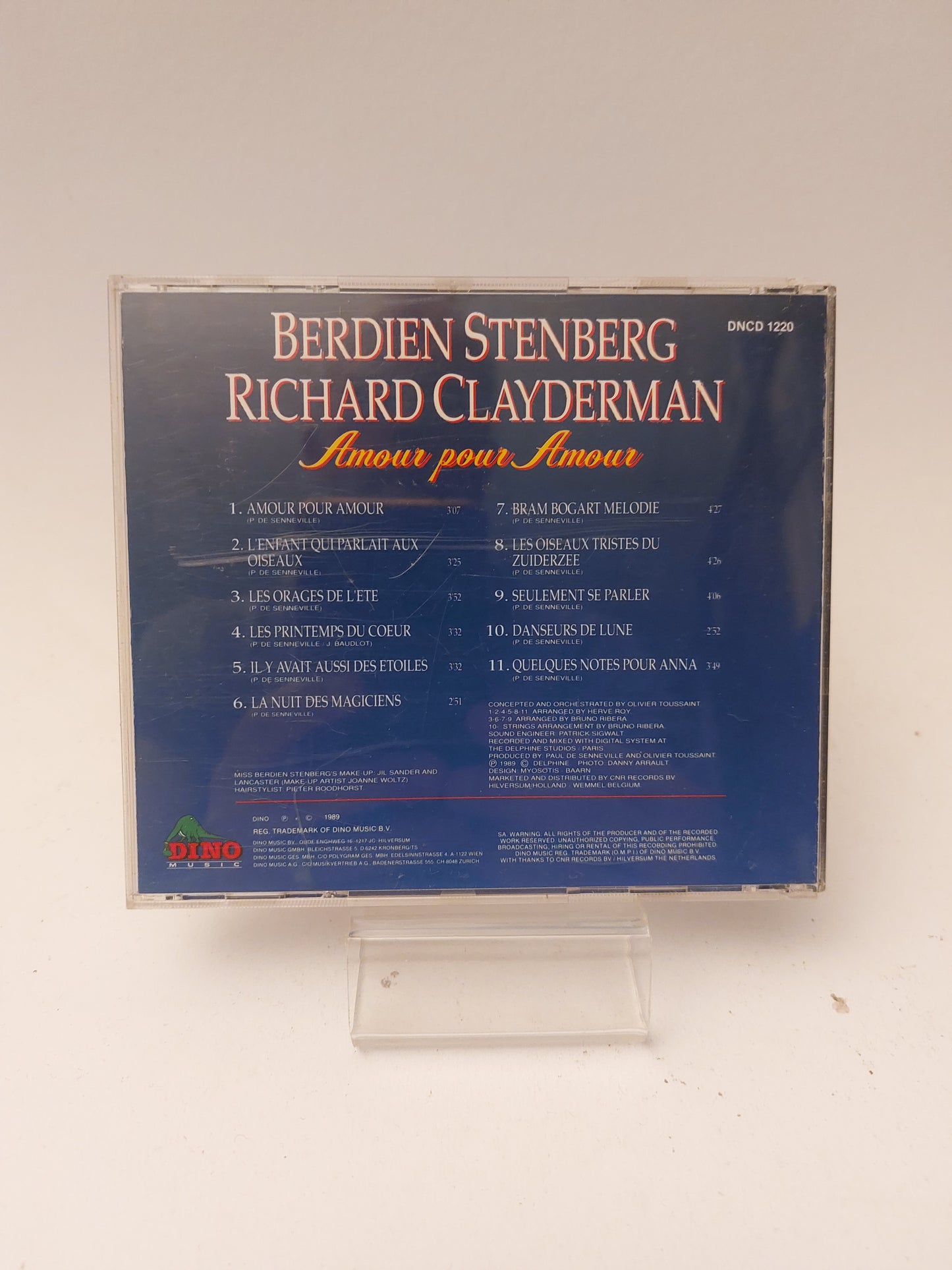 Berdien Stenberg & Richard Clayderman: Amour pour Amour CD