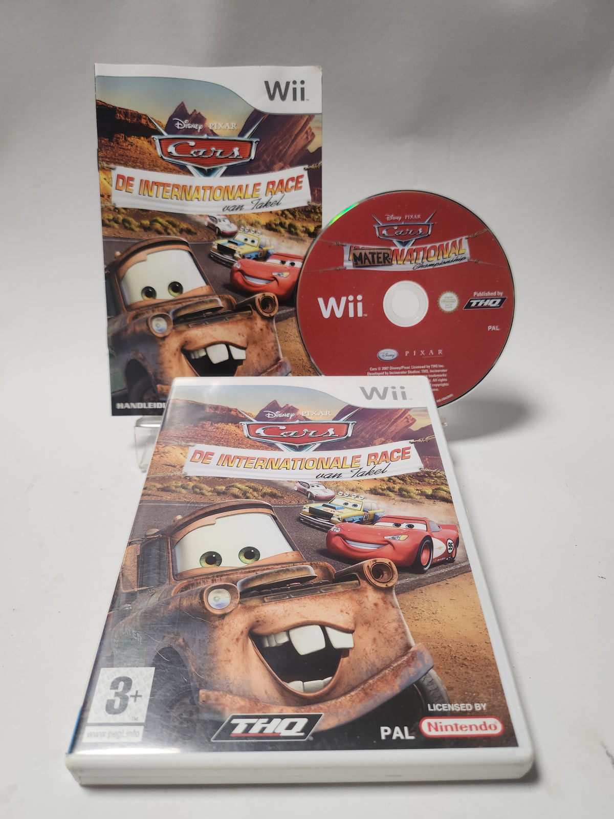 Disney Pixar Cars de Internationale Race van Takel Nintendo Wii