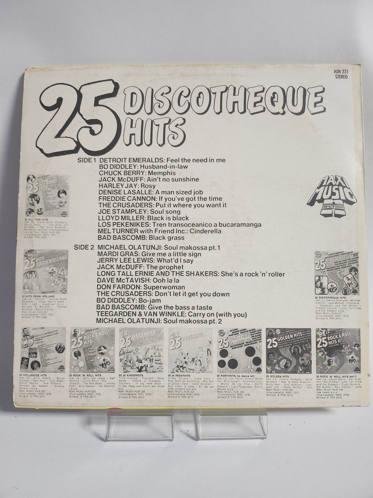 25 Discotheque Hits LP Vinyl - Feniks Gameshop