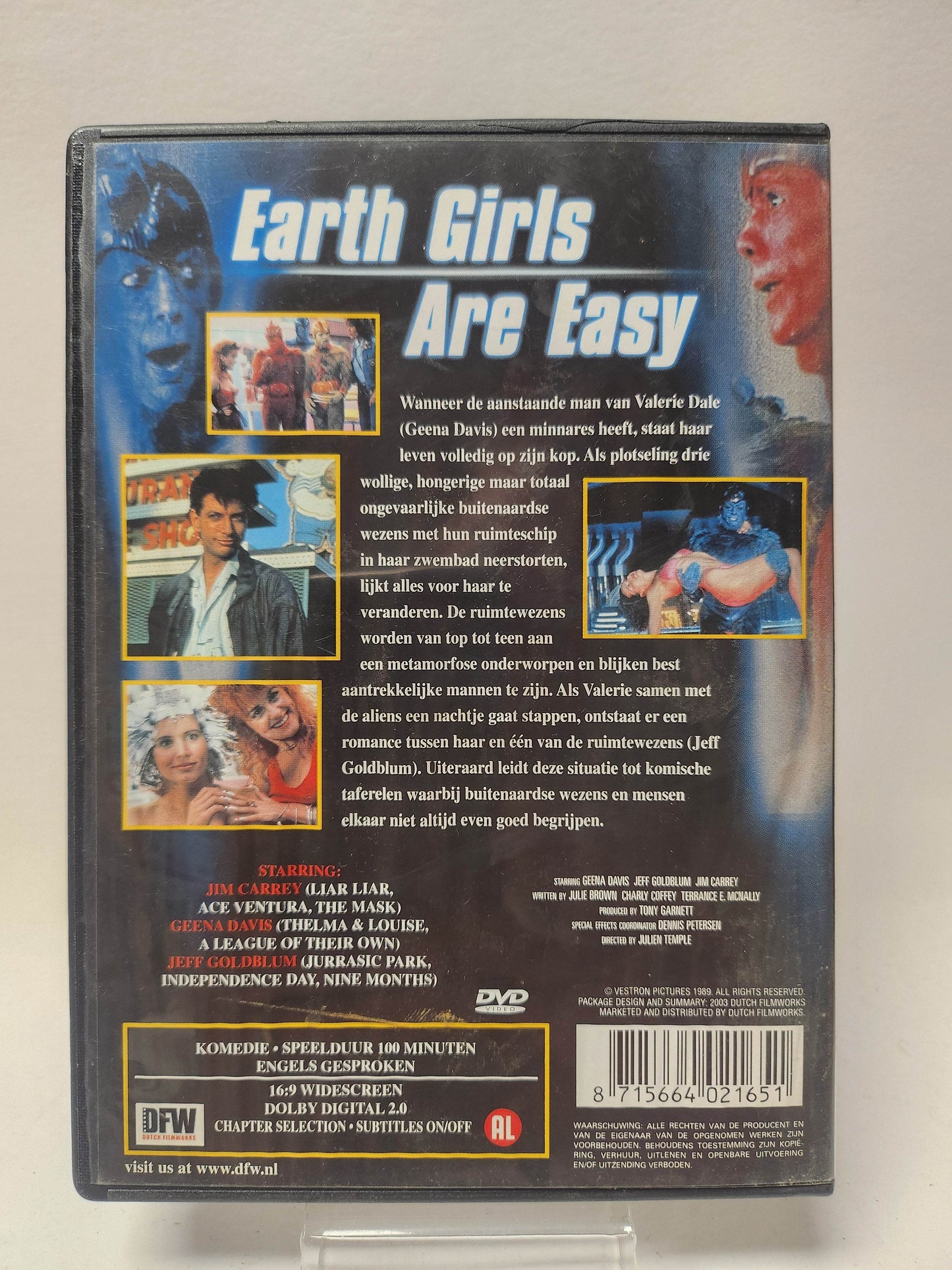 Earth Girls are Easy DVD - Feniks Gameshop