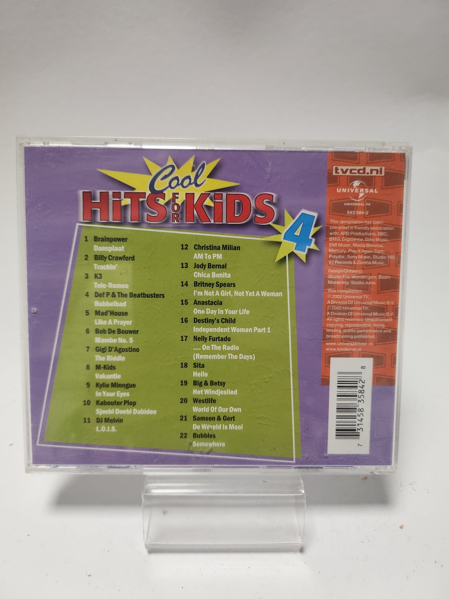 Cool Hits for Kids Deel 4 CD