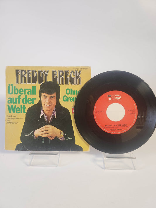 Freddy Breck: Uberall auf der Welt Single Vinyl - Feniks Gameshop